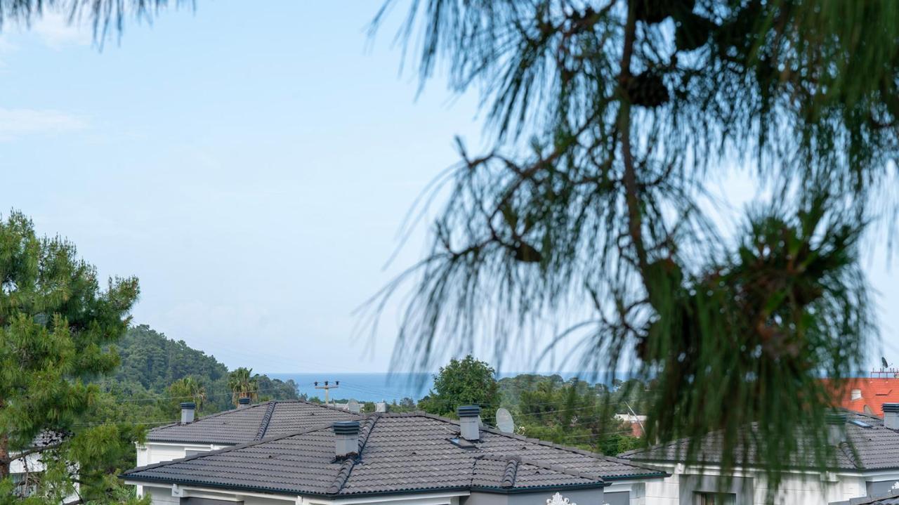Spacious Villa With Sea And Mountain View Kemer Exteriér fotografie